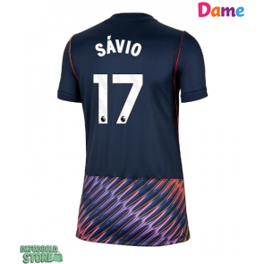 Tottenham Hotspur Savio #17 Replika Udebanetrøje Dame 2026-27 Kortærmet
